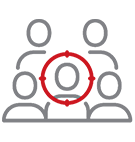 Audience research icon