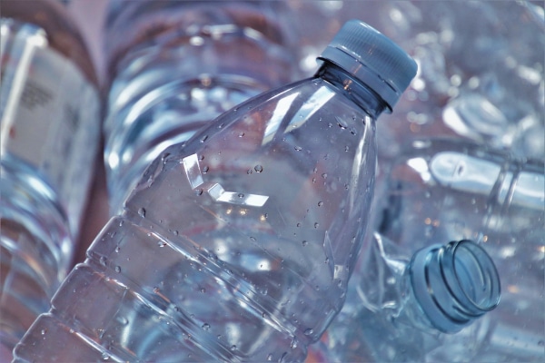 Blow moulded plastic bottles