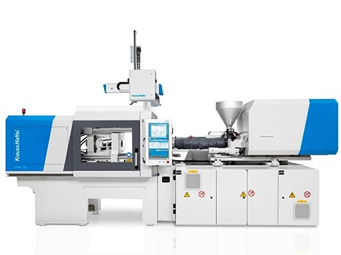 Robot mounted on Moulding Machine