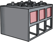 Industrial chiller icon