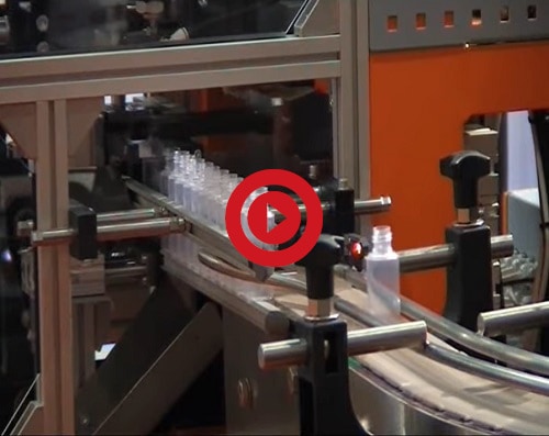 Extrusion blow moulding machine